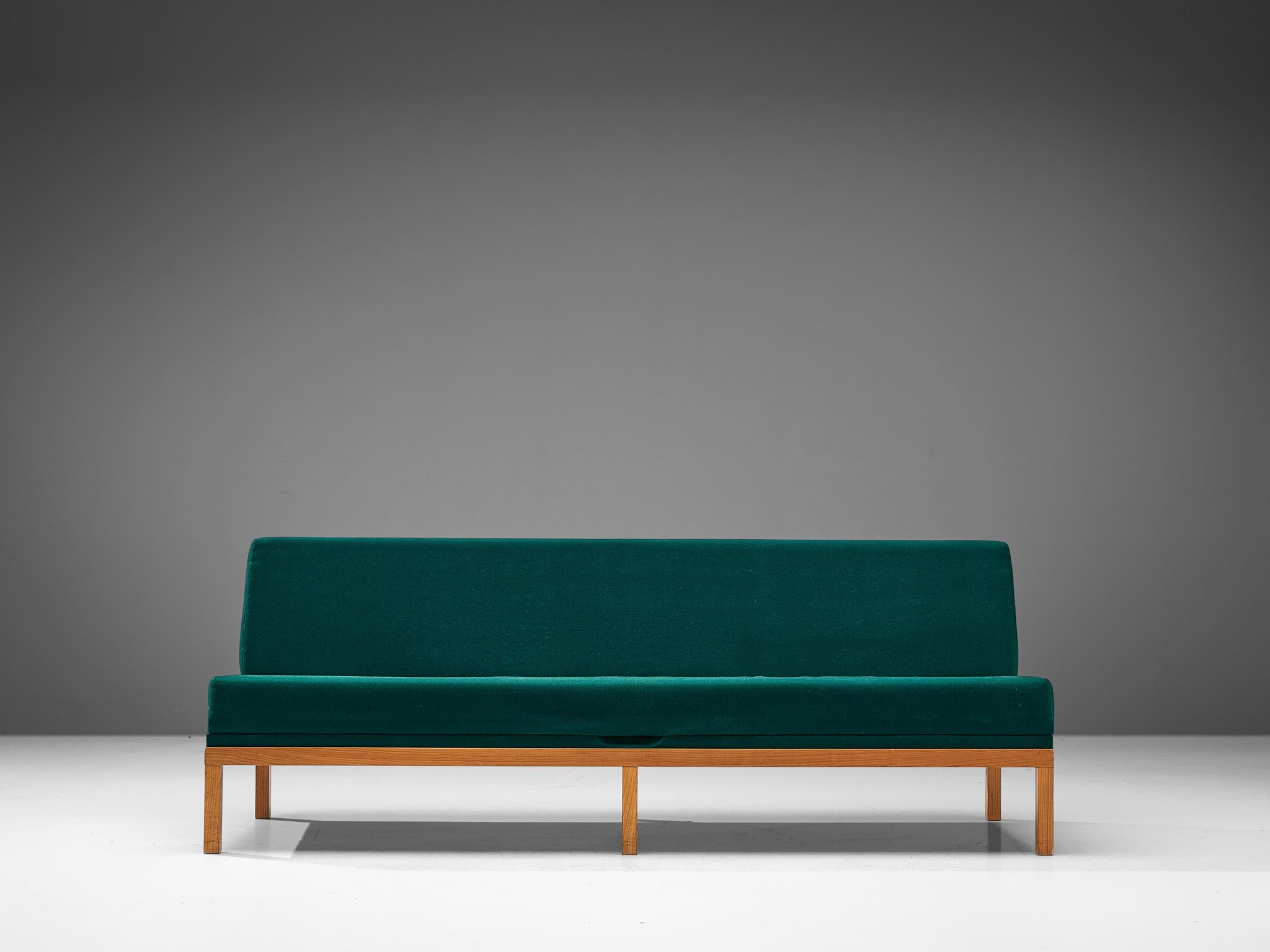 Mid-20th Century Johannes Spalt 'Constanze' Daybed in Green Upholstery