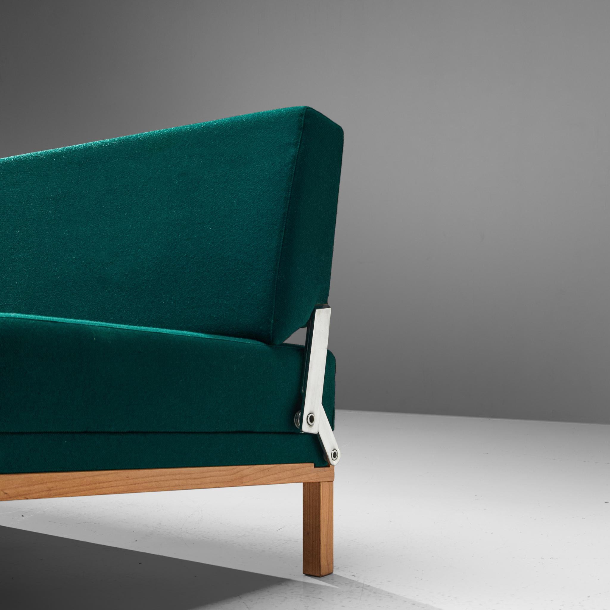 Fabric Johannes Spalt 'Constanze' Daybed in Green Upholstery