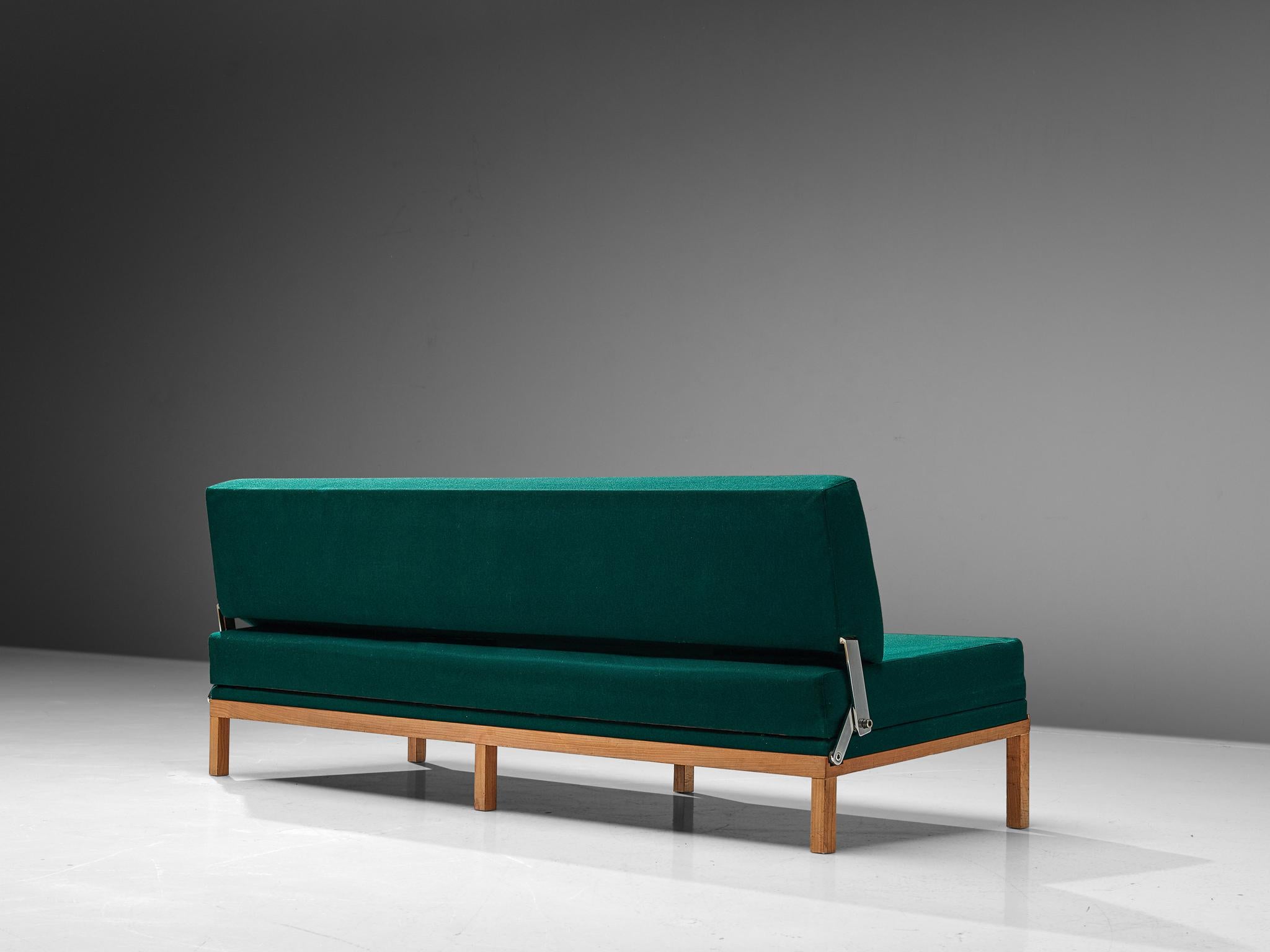 Johannes Spalt 'Constanze' Daybed in Green Upholstery  For Sale 2