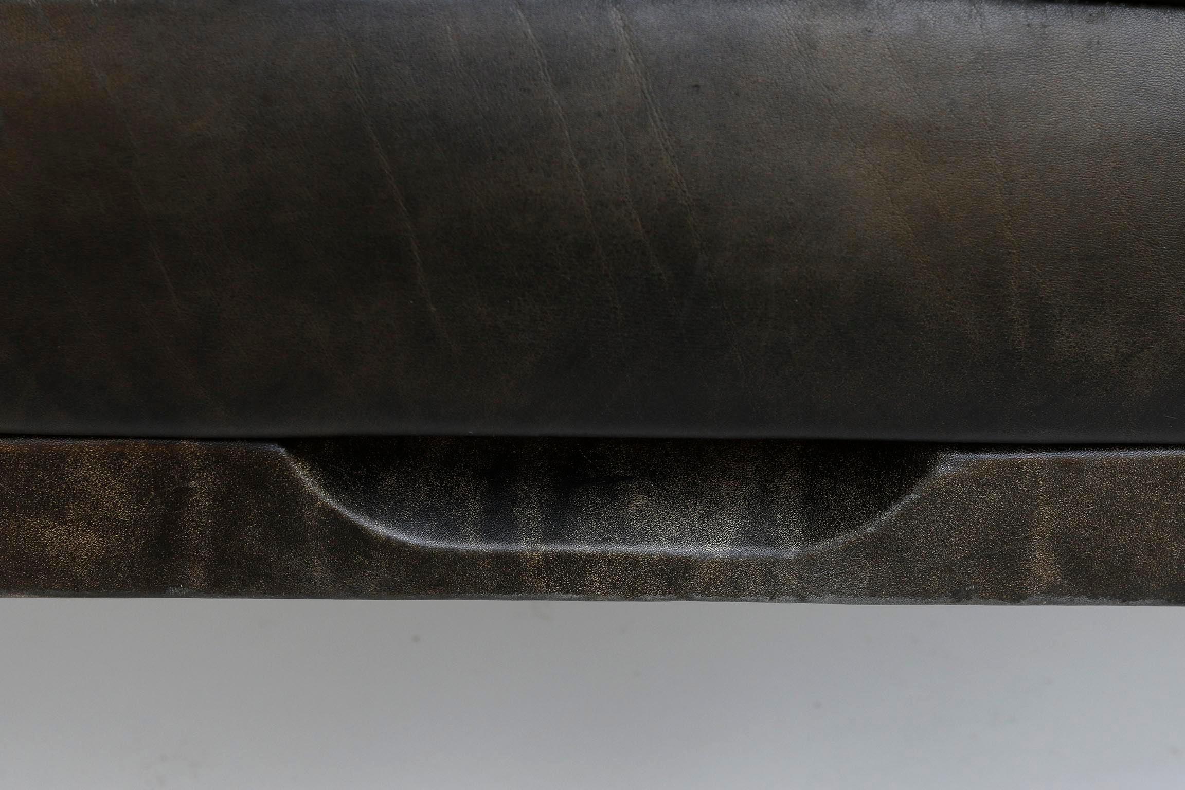 Johannes Spalt 'Constanze' Sofa Daybed, Leather, 1960s 6