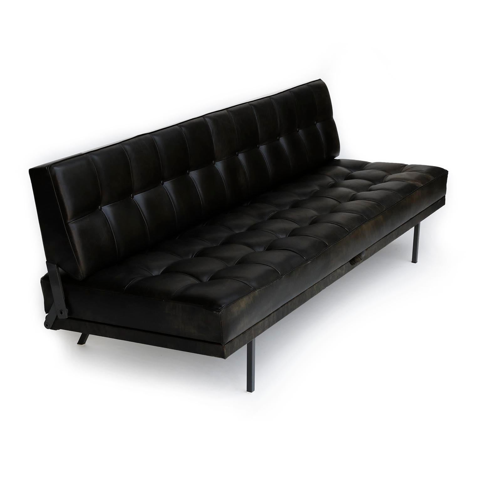 constanze leather daybed