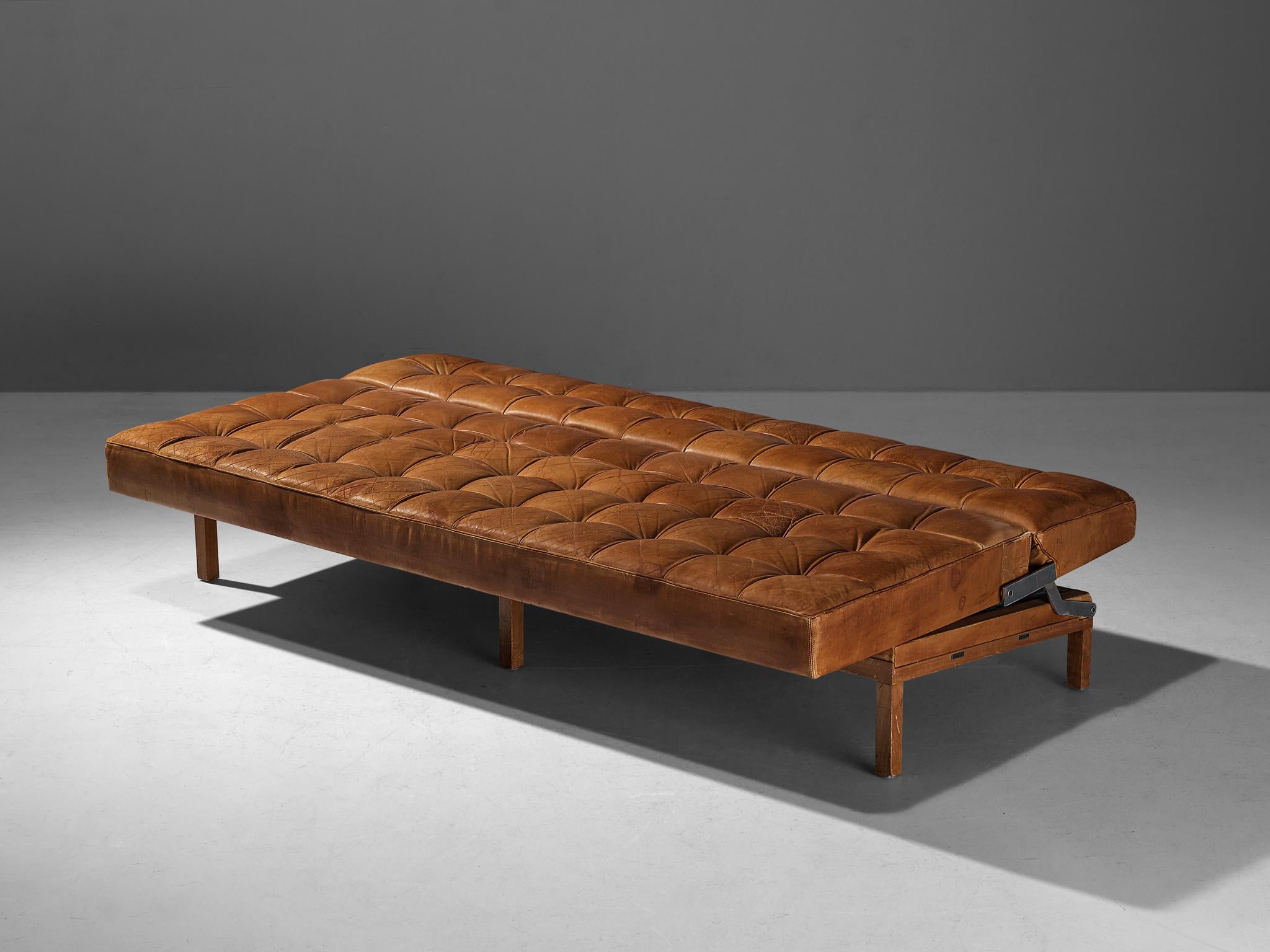 Metal Johannes Spalt 'Constanze' Sofa or Daybed  For Sale