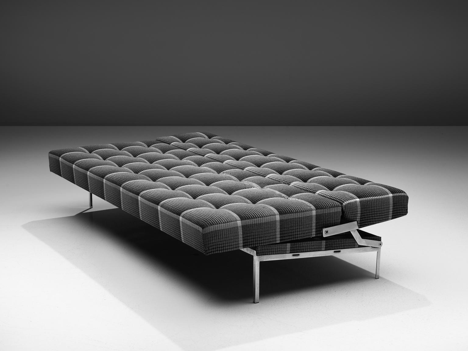 Johannes Spalt for Wittmann 'Constanze' Daybed in Checkered Upholstery  For Sale 1