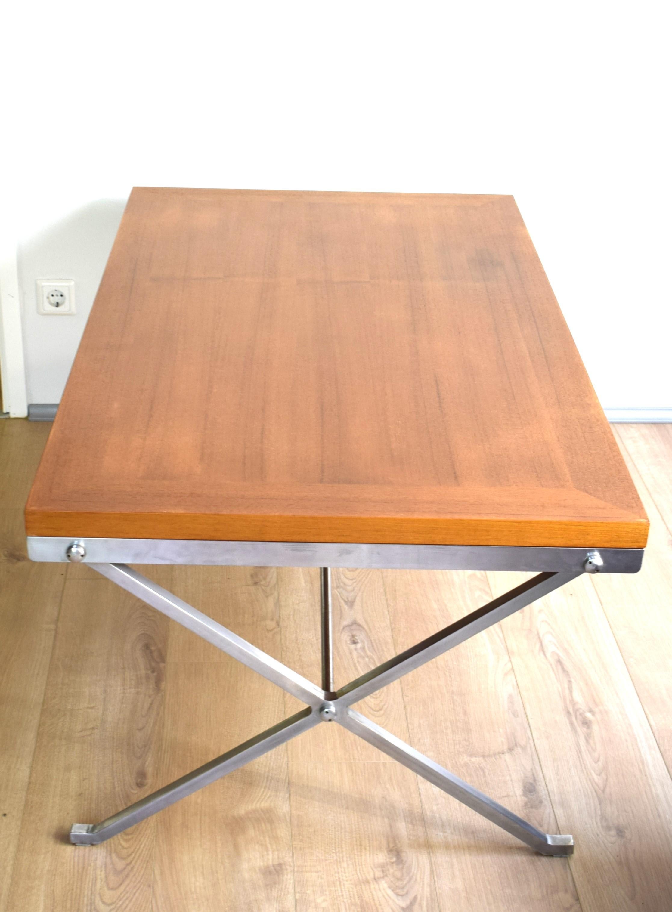 This large coffee table was designed by architect Johannes Spalt in 1961 for the 