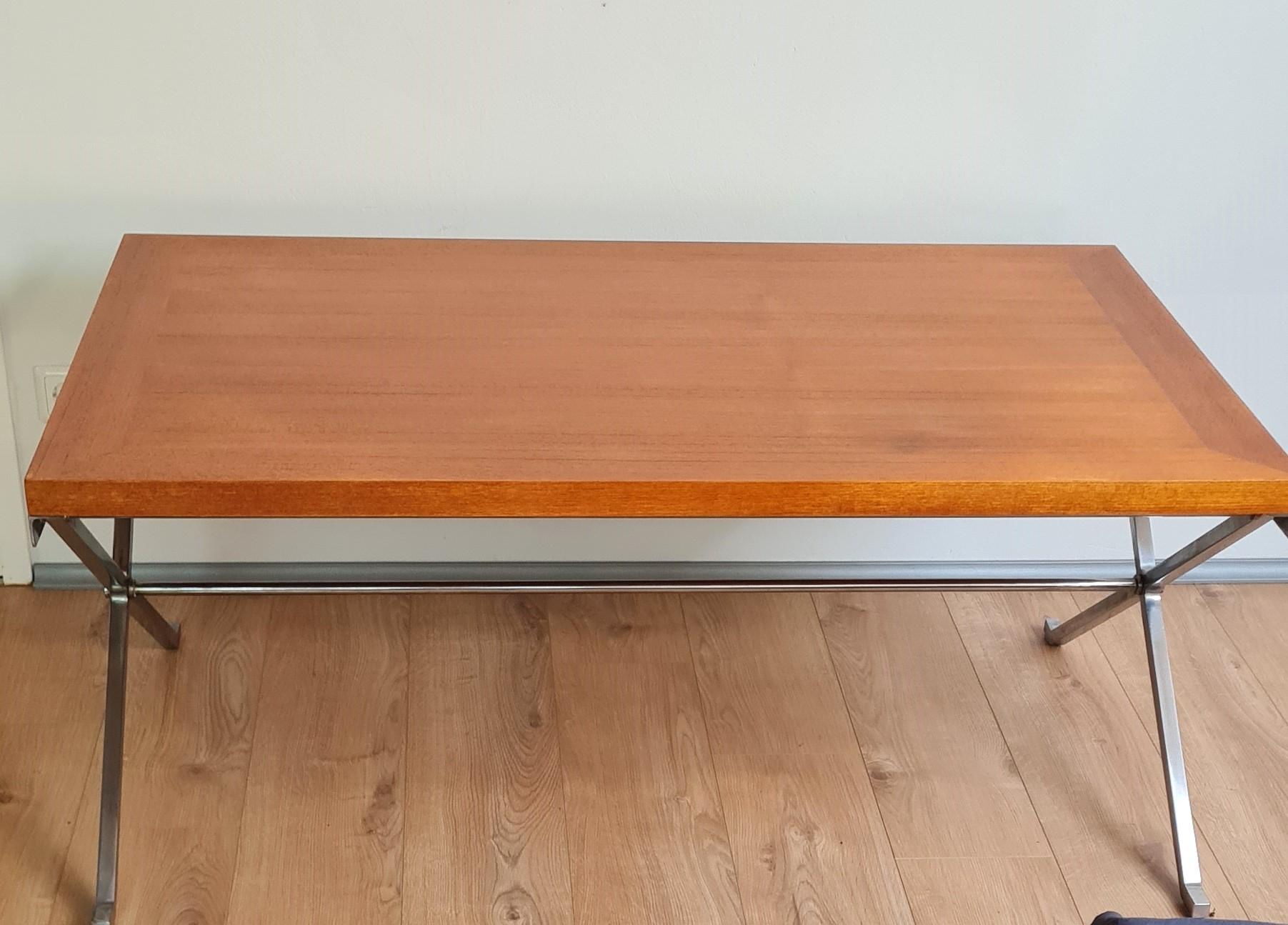 Steel Johannes Spalt: Table model Constanze - unique piece For Sale