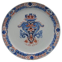 Johannes van Lockhorst, Piatto policromo di Delft - inizio XVIII secolo