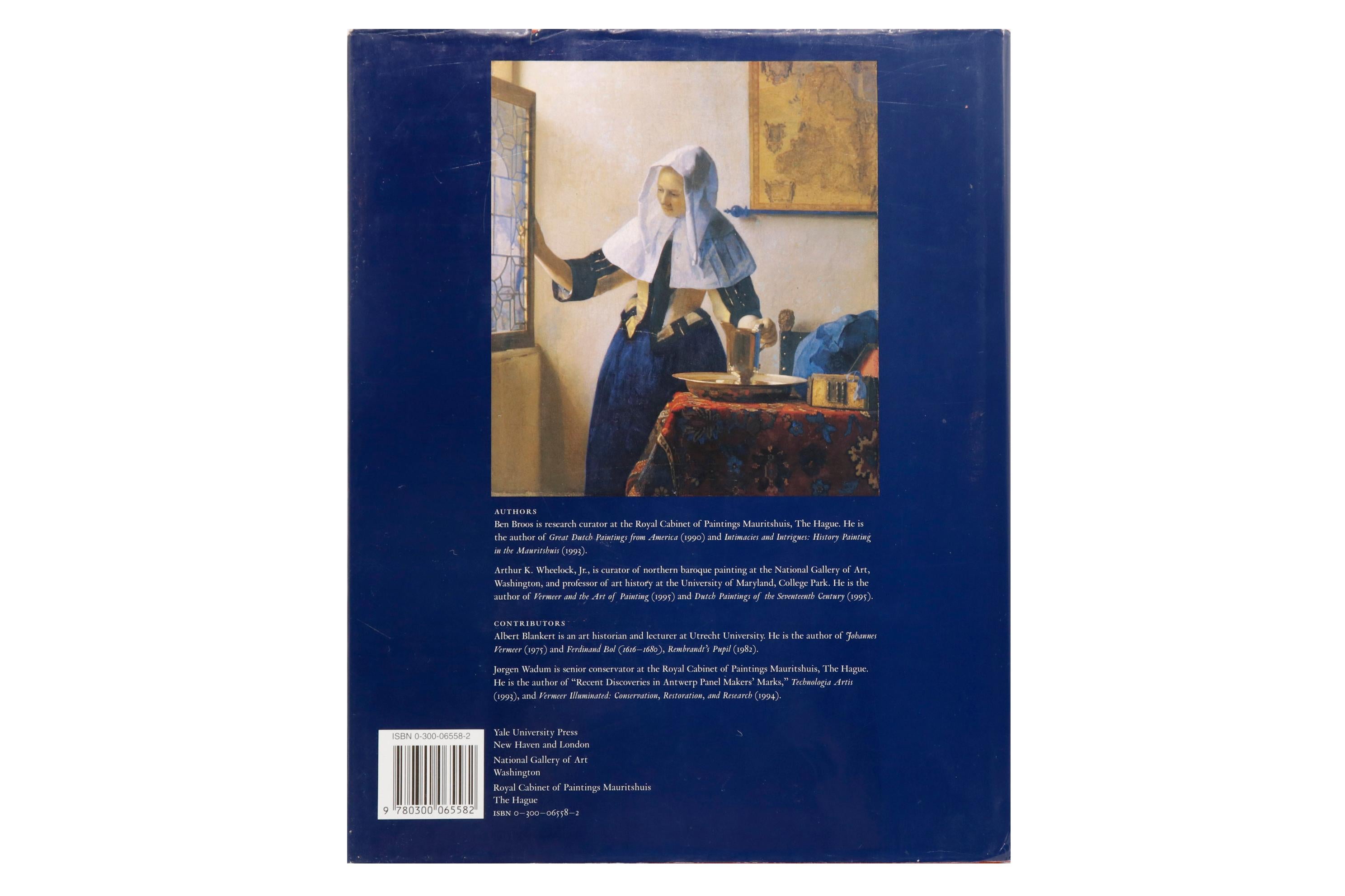 Johannes Vermeer art book from the exhibition held at The National Gallery of Art, Washington from 12 November 1995 - 11 February 1996. Hardcover book with dustjacket, illustrated, 229 pages.