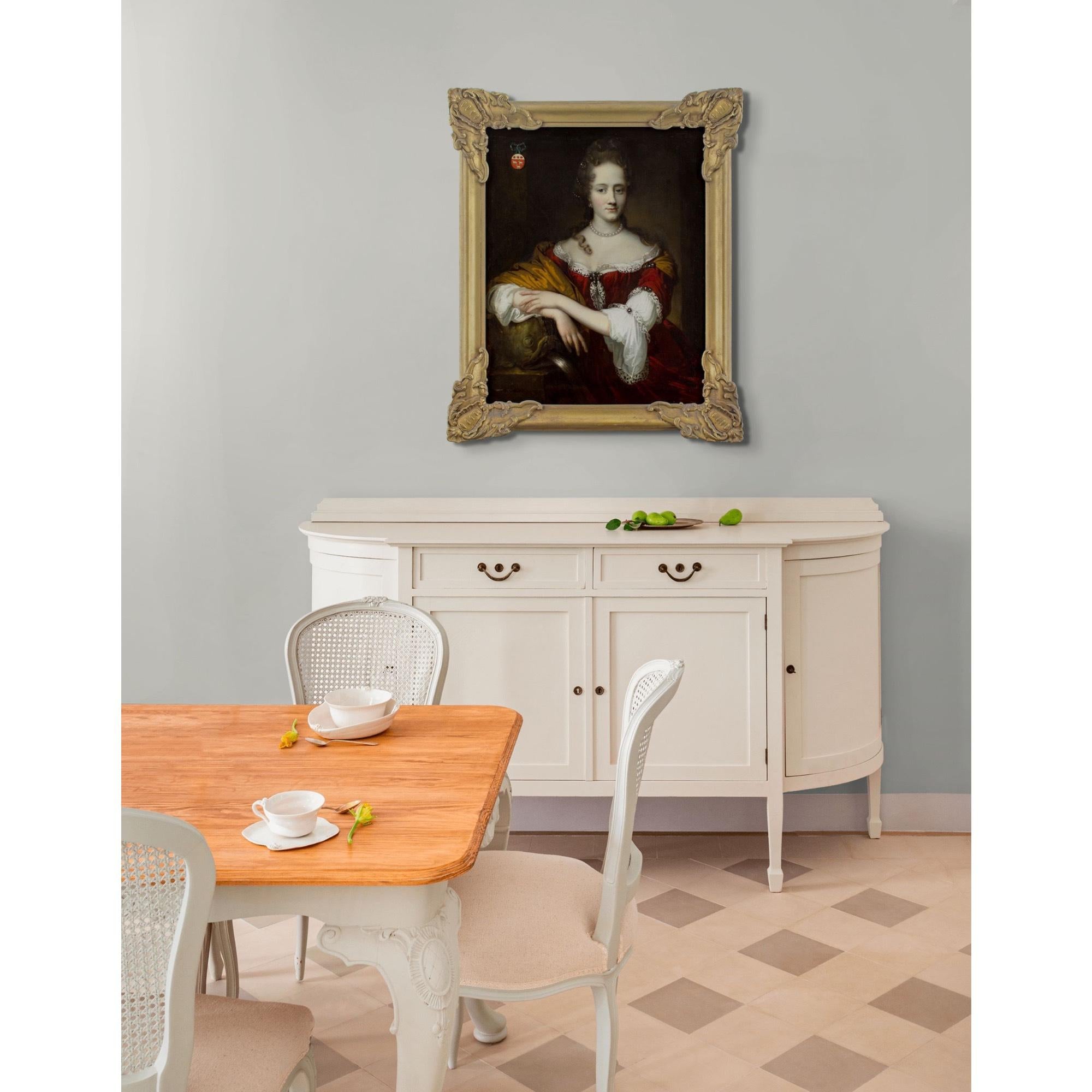 Johannes Vollevens I, Portrait Of A Member Of The Van Vrijberghe Family For Sale 2