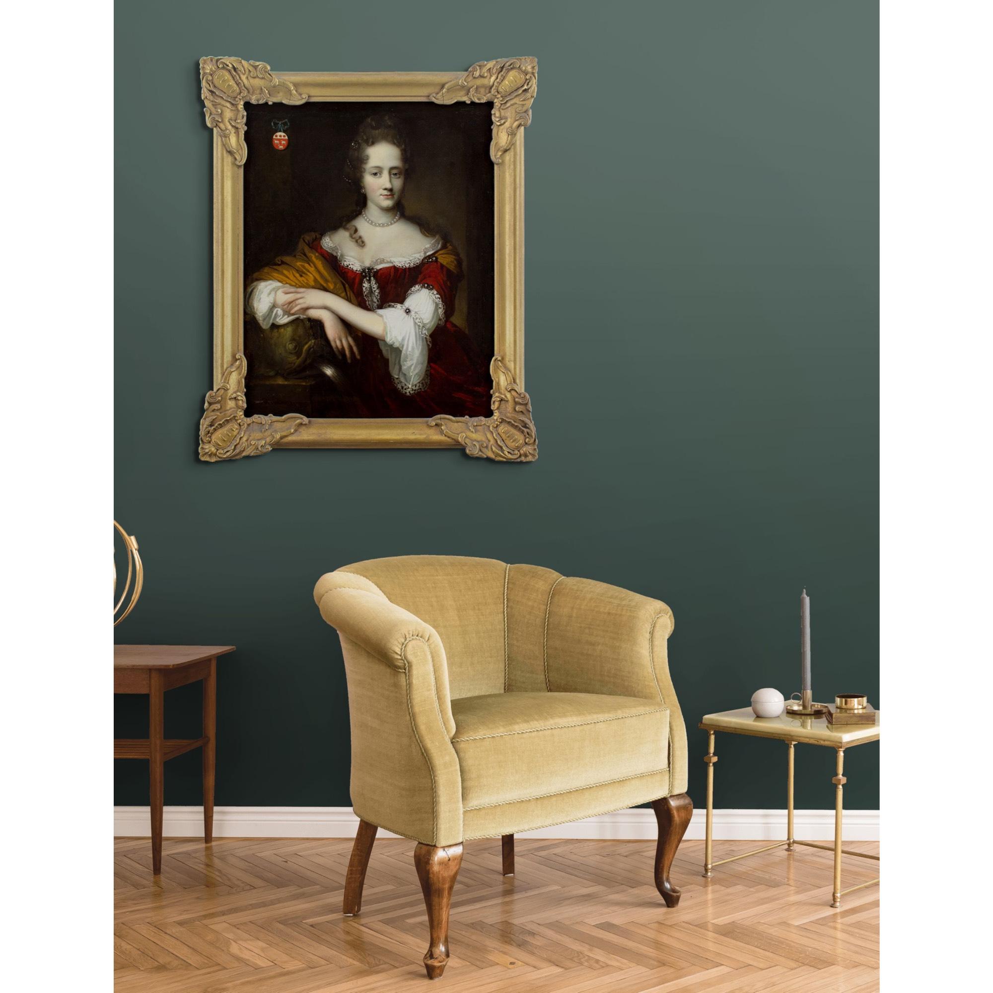 Johannes Vollevens I, Portrait Of A Member Of The Van Vrijberghe Family For Sale 3