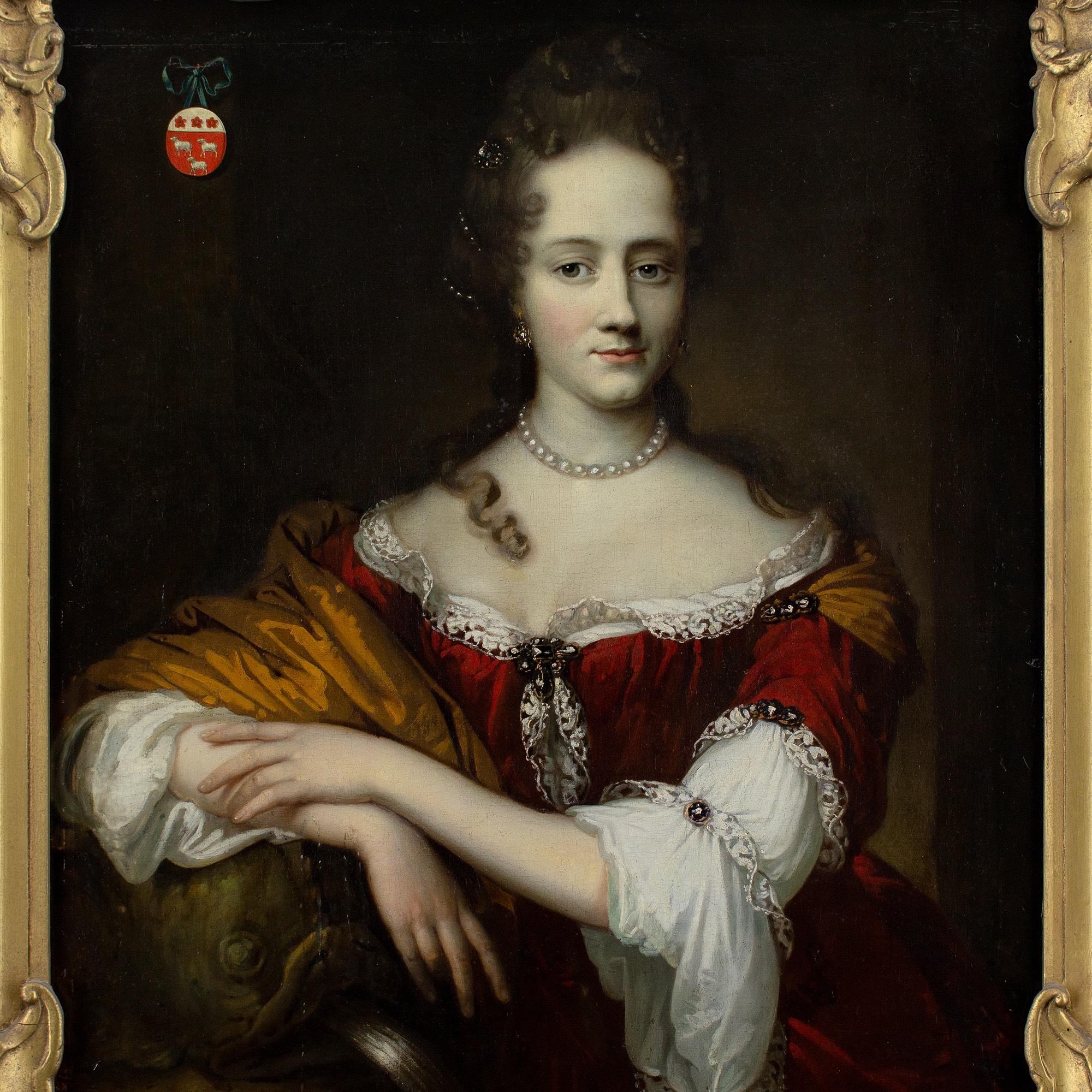 Johannes Vollevens I, Portrait Of A Member Of The Van Vrijberghe Family For Sale 5