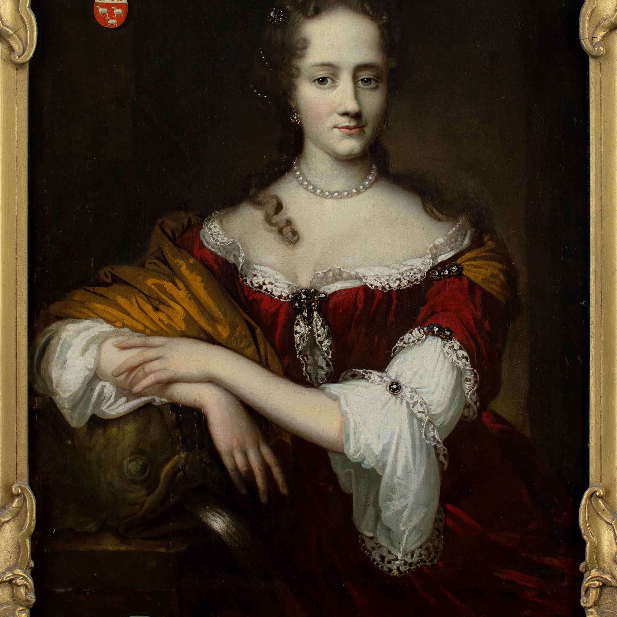 Johannes Vollevens I, Portrait Of A Member Of The Van Vrijberghe Family For Sale 6