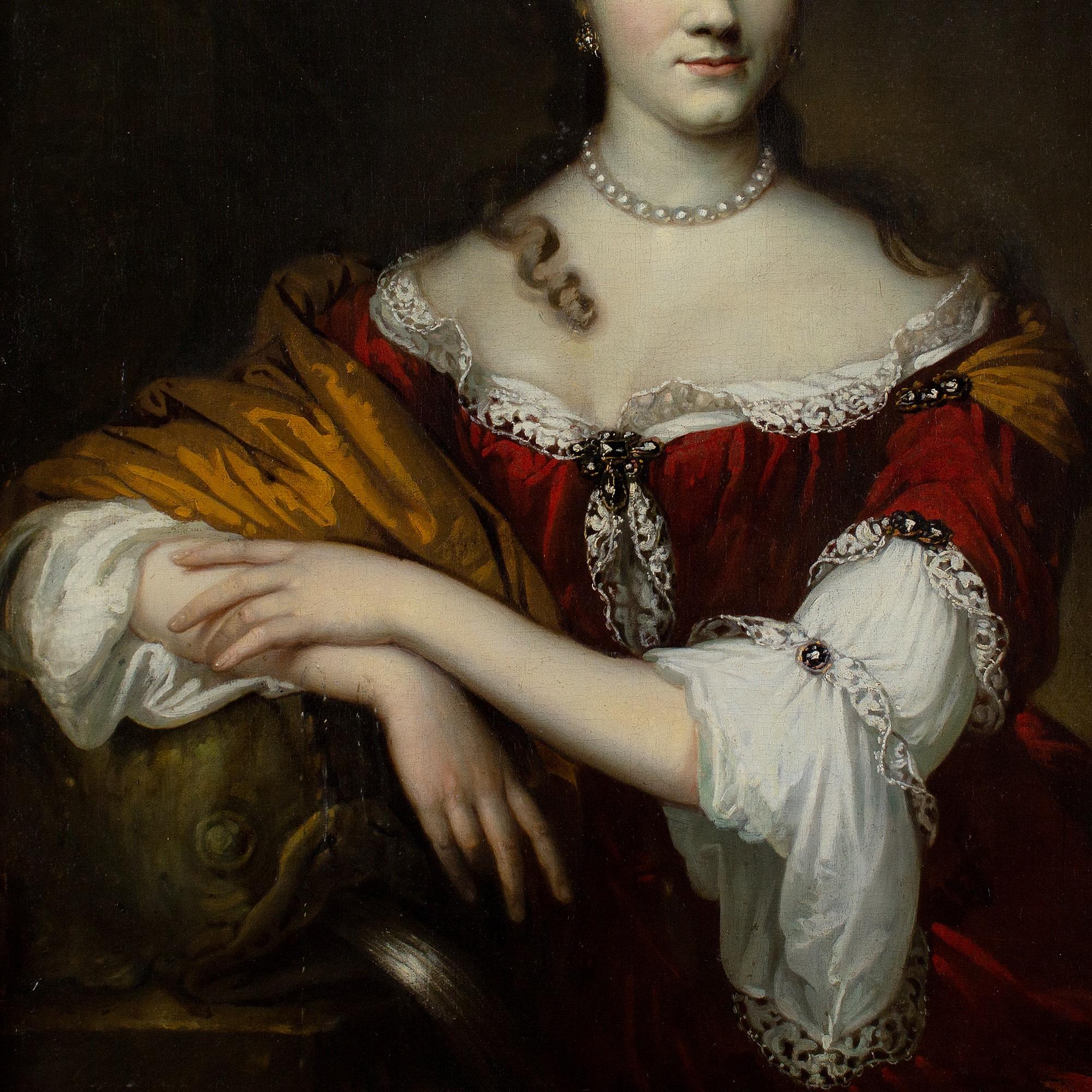 Johannes Vollevens I, Portrait Of A Member Of The Van Vrijberghe Family For Sale 8