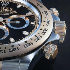 Rolex Daytona - Contemporary Hyper Realist Still Life Oil Painting