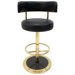 Johansen Design Jupiter Tabouret de bar en laiton