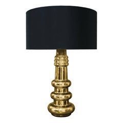 Johansfors Glasbruk Mid-Century Modern Swedish Pair of Table Lamps