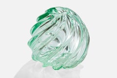 Johansfors Glasbruk, Vase, Glass, Sweden, 1940s