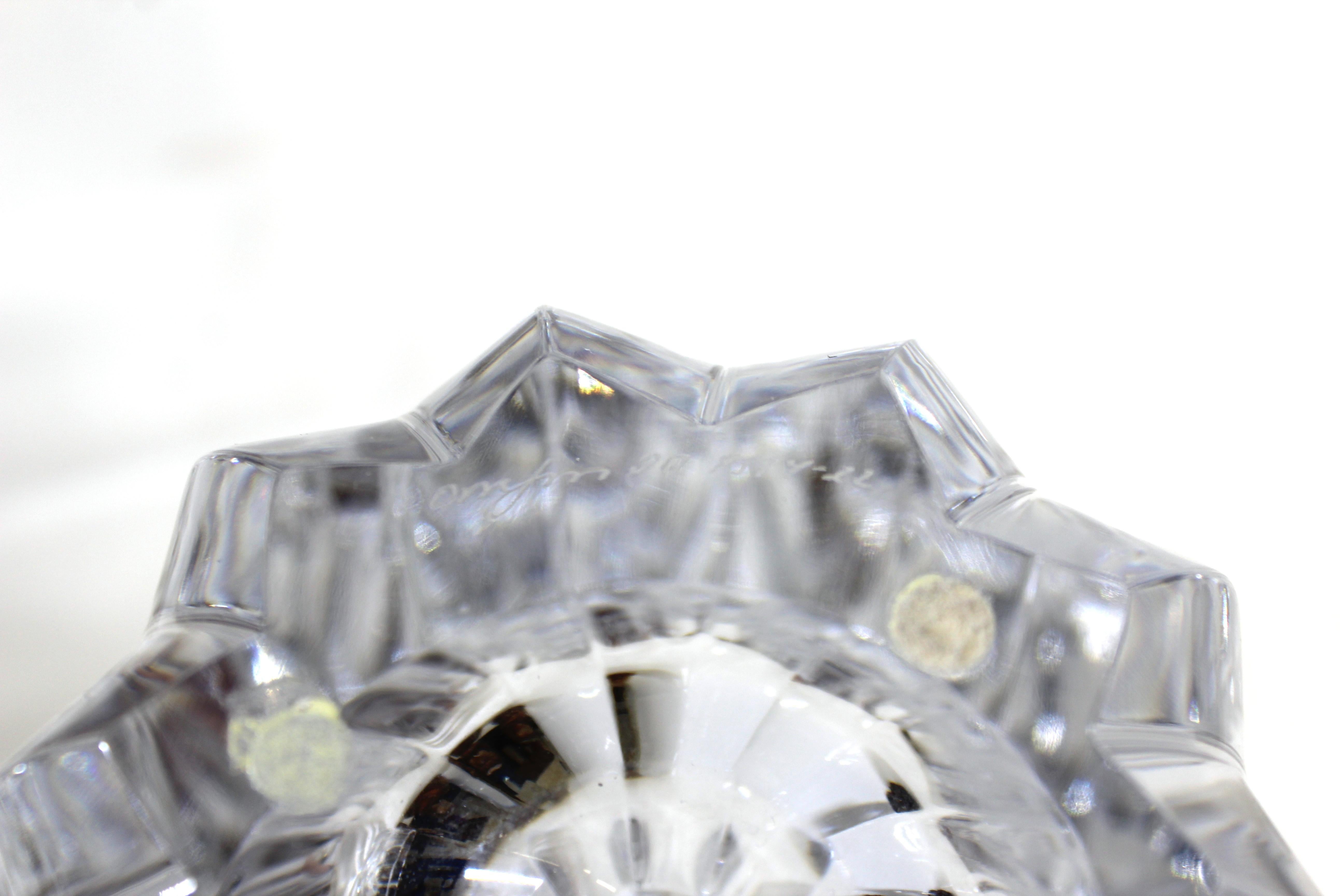 Johansson for Orrefors 'Fleur' Modern Crystal Vase In Good Condition In Astoria, NY