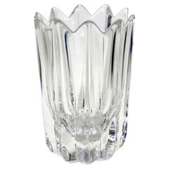Johansson for Orrefors 'Fleur' Modern Crystal Vase