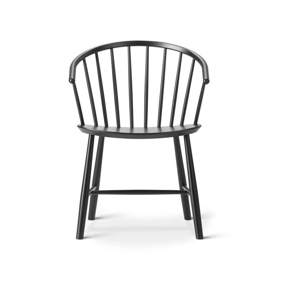 Latvian Johansson J64 Chair - Black Ash - by Ejvind A. Johansson for Fredericia For Sale
