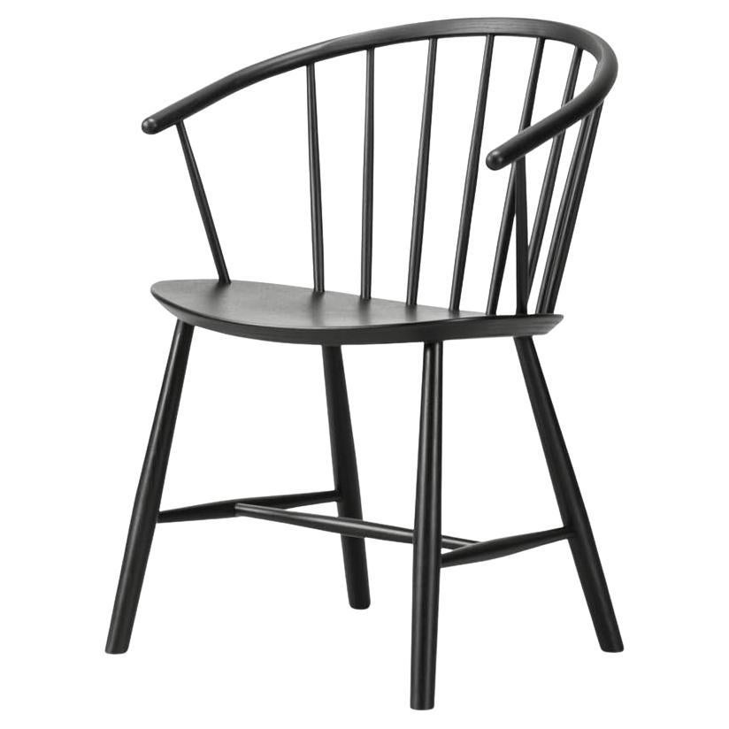 Johansson J64 Chair - Black Ash - by Ejvind A. Johansson for Fredericia For Sale