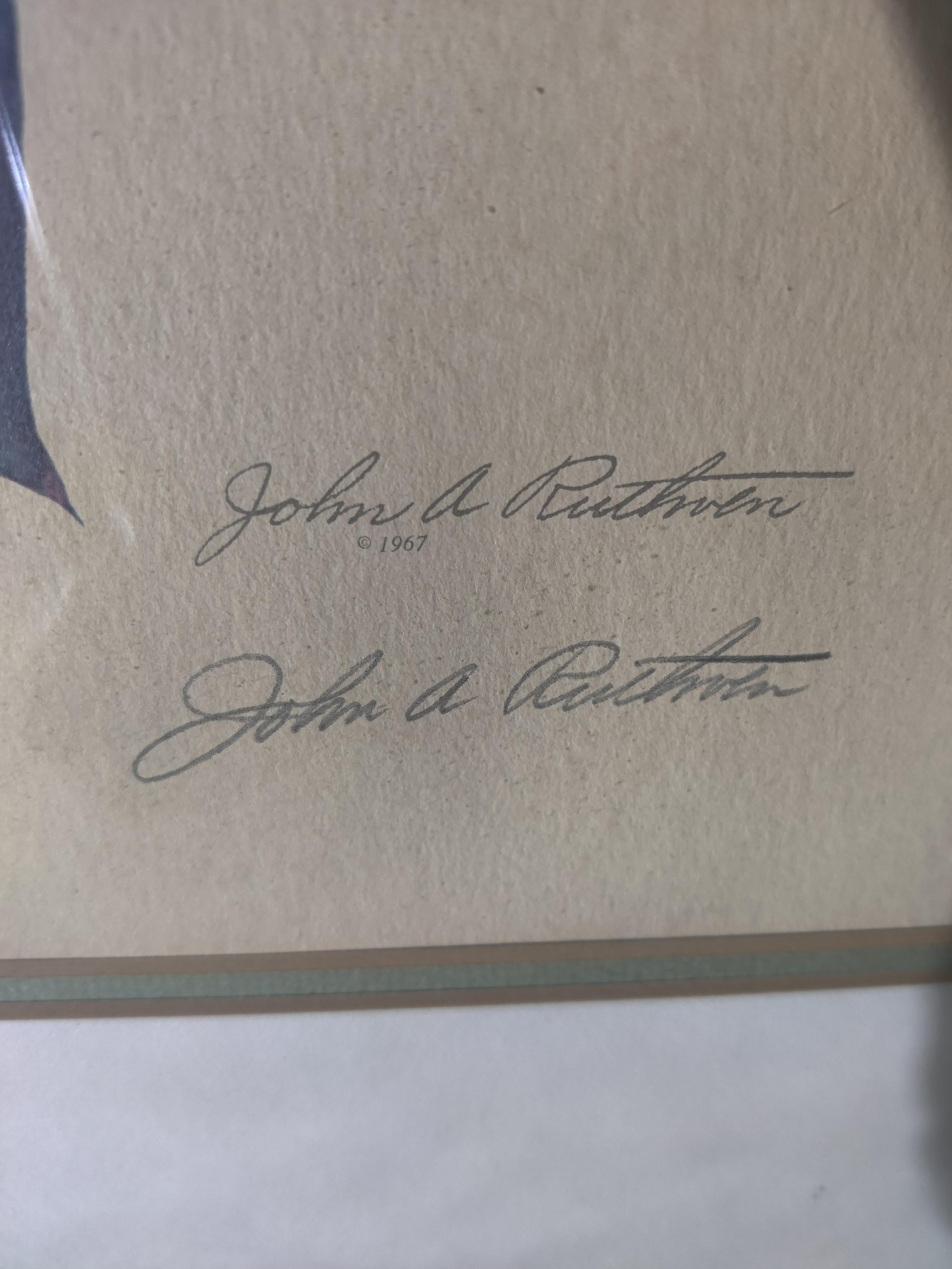 John A. Ruthven Firmado y Número de Cardenales en venta 12