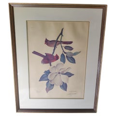 John A. Ruthven Signed and Number Cardinals