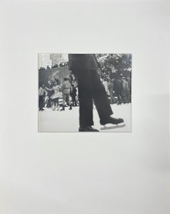 Rockefeller Center (Schaukeln) – Vintage-Druck, New York City, Eis Skaters, Winter