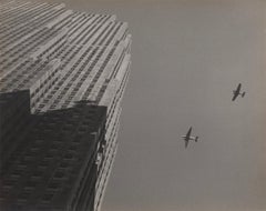 Untitled (2 Planes Flying Over Seagrams Building)