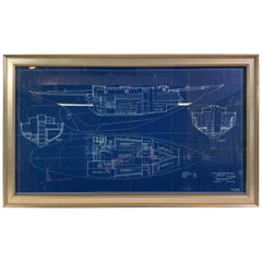 John Alden Blueprint No. 583 of an Auxiliary Cruising Yawl