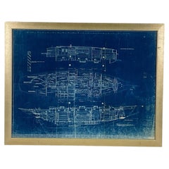 Antique John Alden Yacht Blueprint
