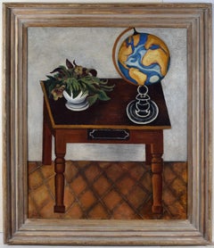 John Aldridge RA: 'Still Life Painted at El Porche' oil painting