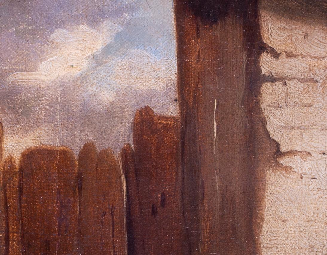 Two oil paintings of donkeys by John Alfred Wheeler - Academic Painting by John Alfred Wheeler 
