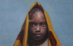 Garment of Hope 3 - 21st Century, Contemporary, Figurative Portrait, Africa Girl