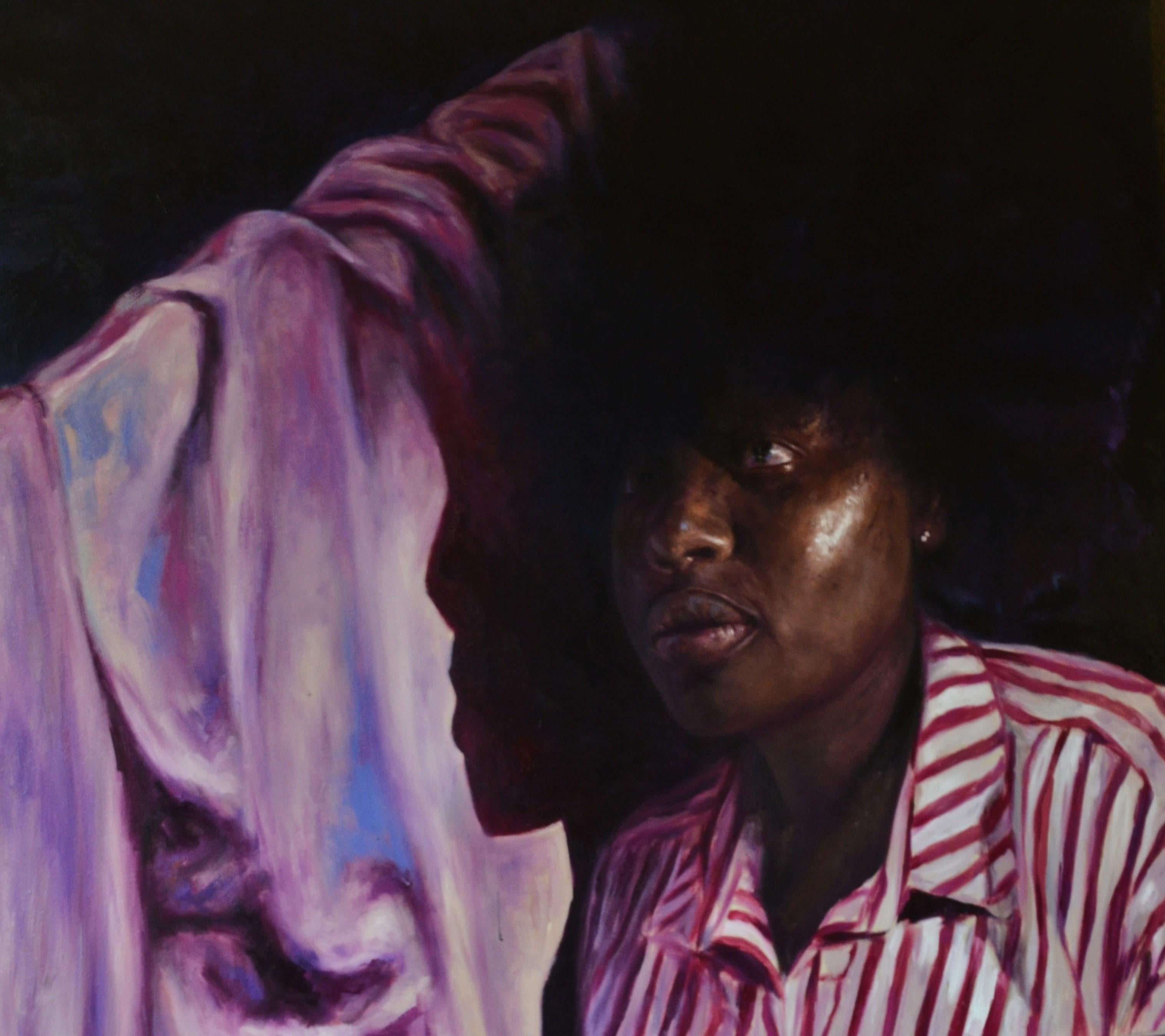 John Ali Portrait Painting - Solace
