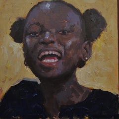 Unbridled Joy - 21st Century, Contemporary, Figurative Portrait, Africa