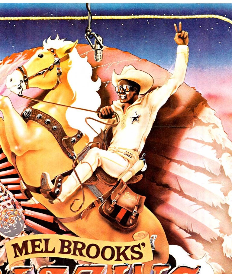 blazing saddles poster original