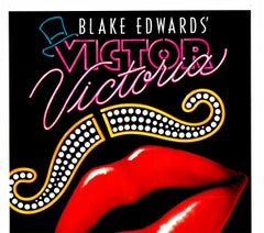 Original Victor Victoria linen backed 1982 vintage movie poster