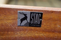 John and Sylvia Reid for STAG, 7-Drawer Dressing Table with Large Mirror, 1960s