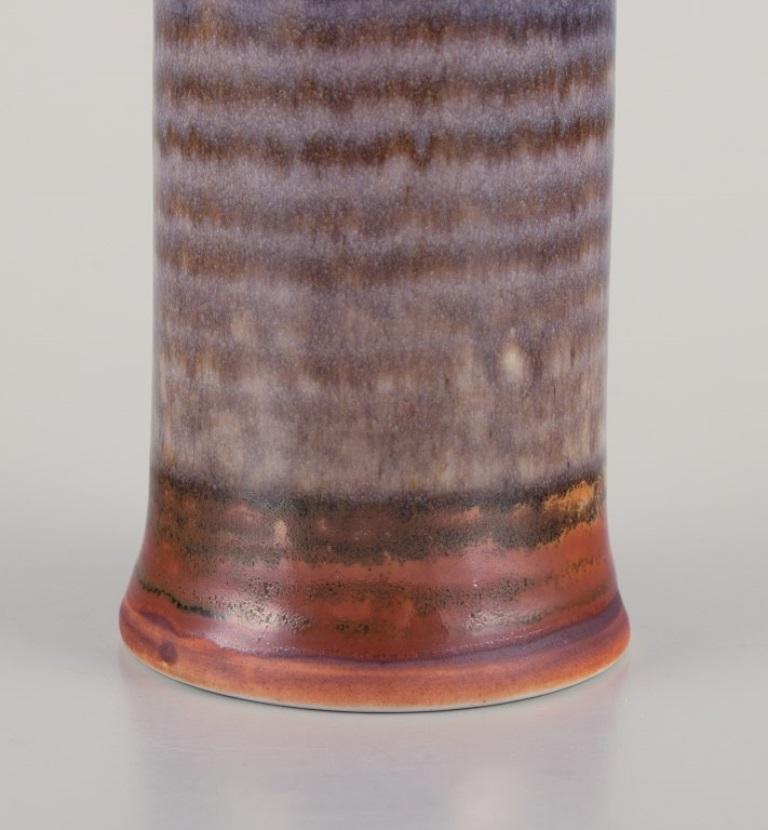 Smaltato John Andersson  per Höganäs, Svezia. Vaso in ceramica unico nel suo genere. Ca 1960 in vendita