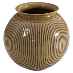 John Andersson, Vase, Glazed Stoneware, Höganäs, Sweden, 1950s