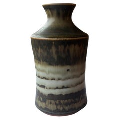 John Andersson Vase, Glazed Stoneware, Höganäs, Sweden, 1950s