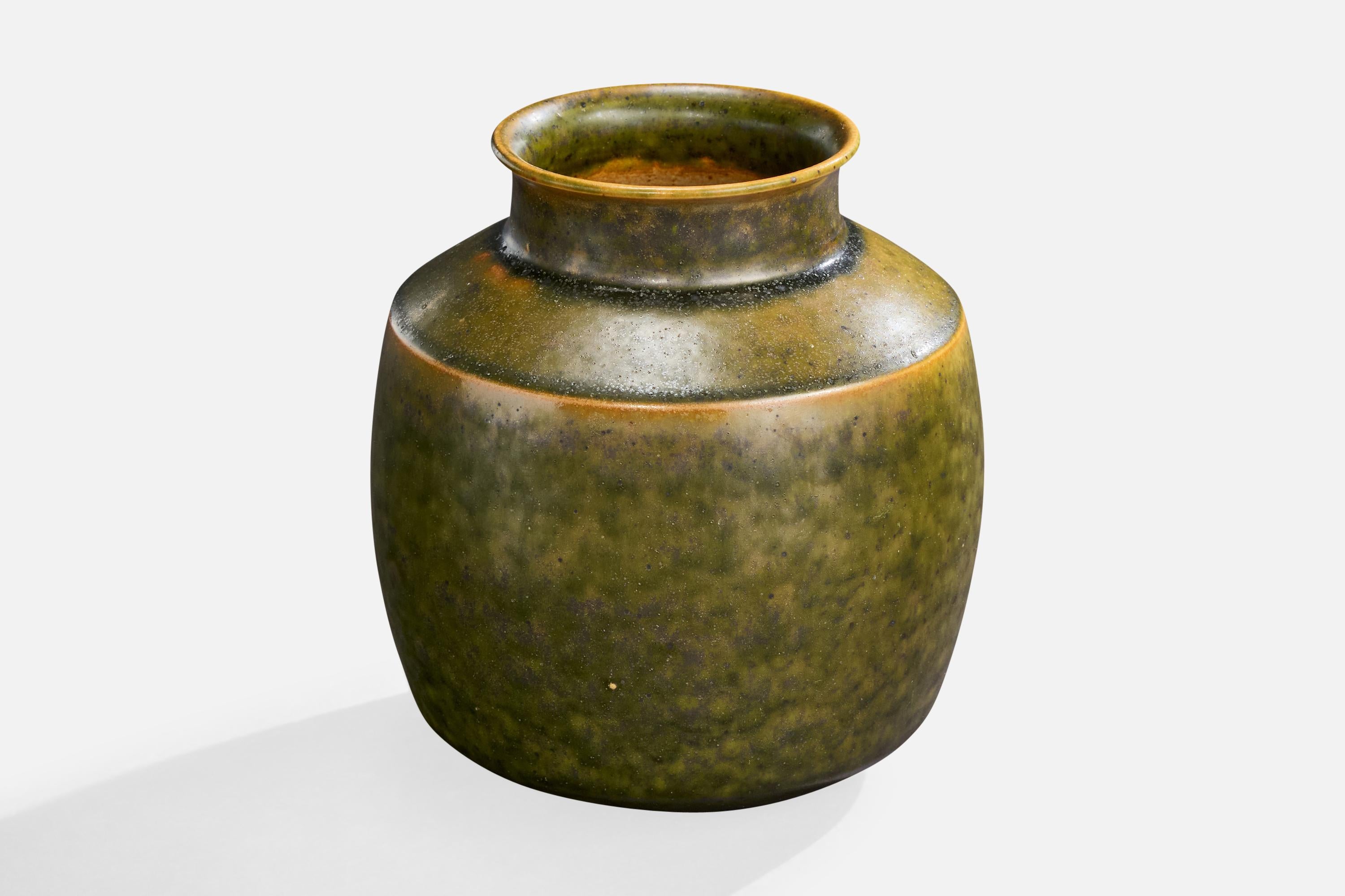 Mid-Century moderno John Andersson, Vase, Stoneware, Sweden, 1950s