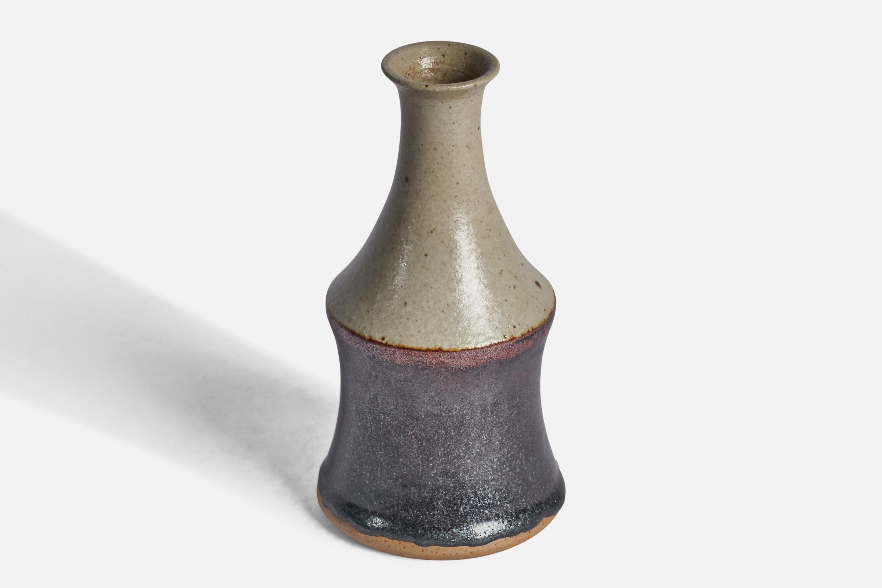 Swedish John Andersson, Vase, Stoneware, Sweden, 1960s For Sale
