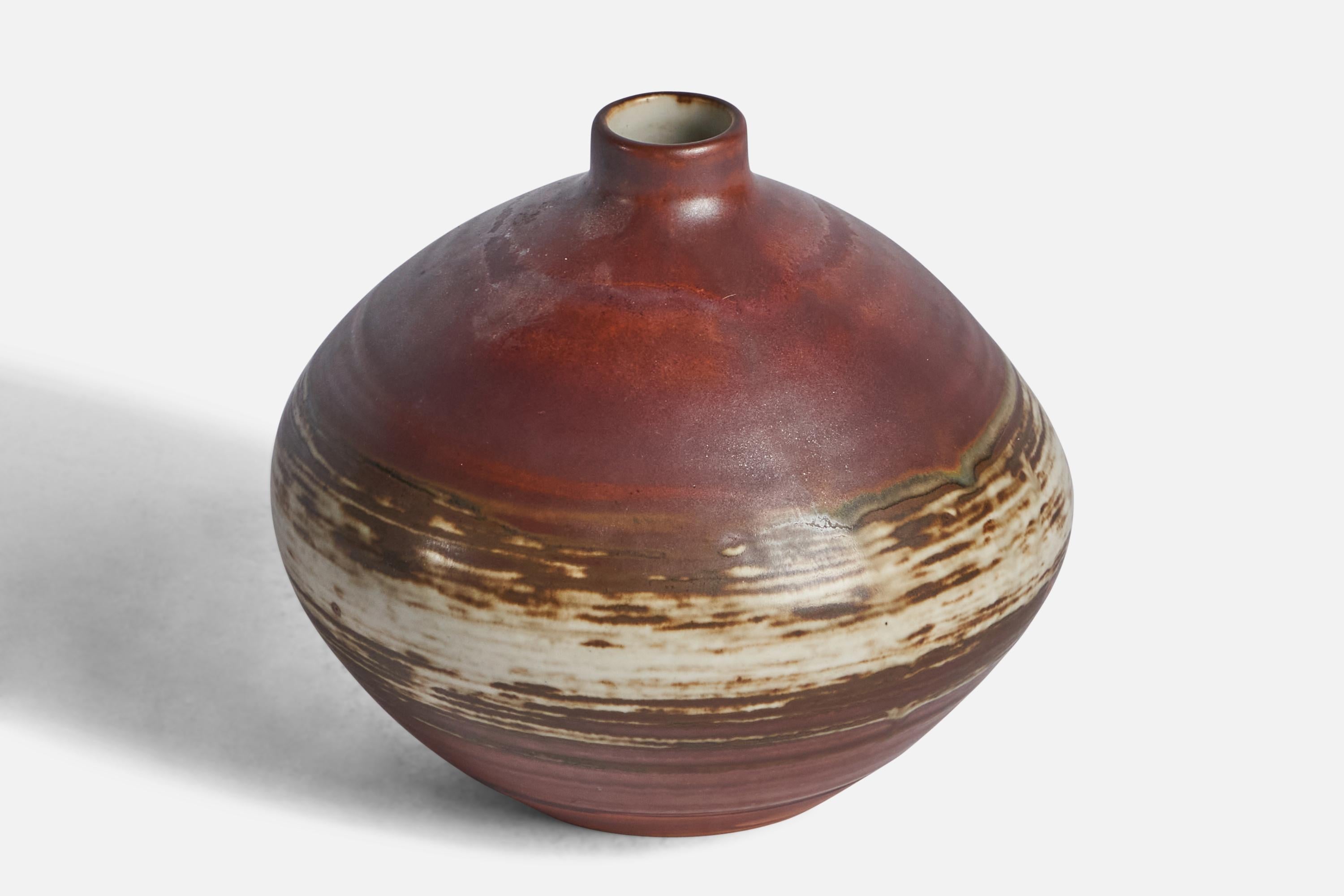 Swedish John Andersson, Vase, Stoneware, Sweden, 1960s For Sale