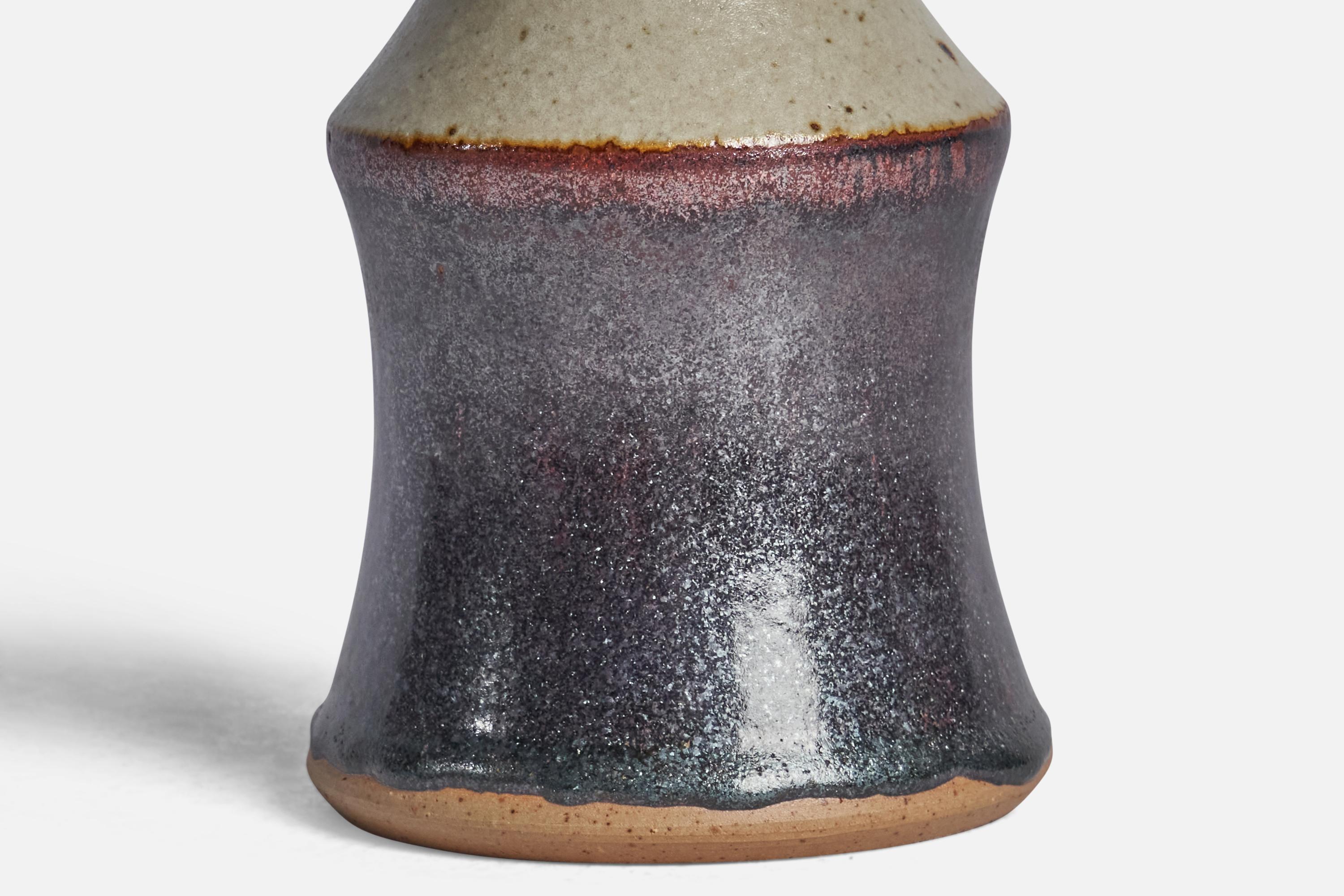 Metà XX secolo John Andersson, Vaso, Gres, Svezia, anni '1960 in vendita