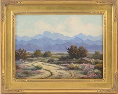 Peinture à l'huile - Paysage du désert de John Anthony Conner