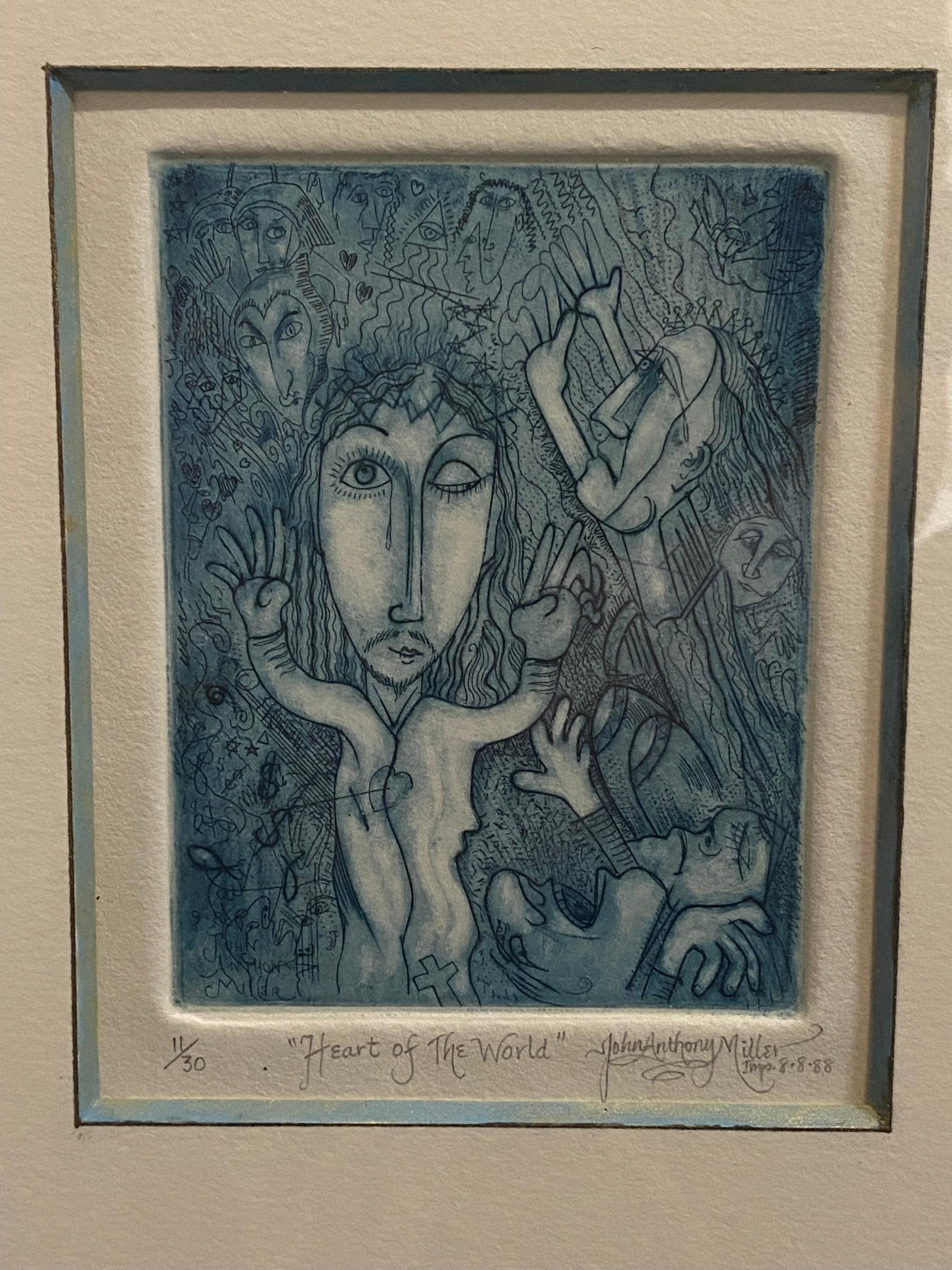 The Heart of the World – Print von John Anthony Miller