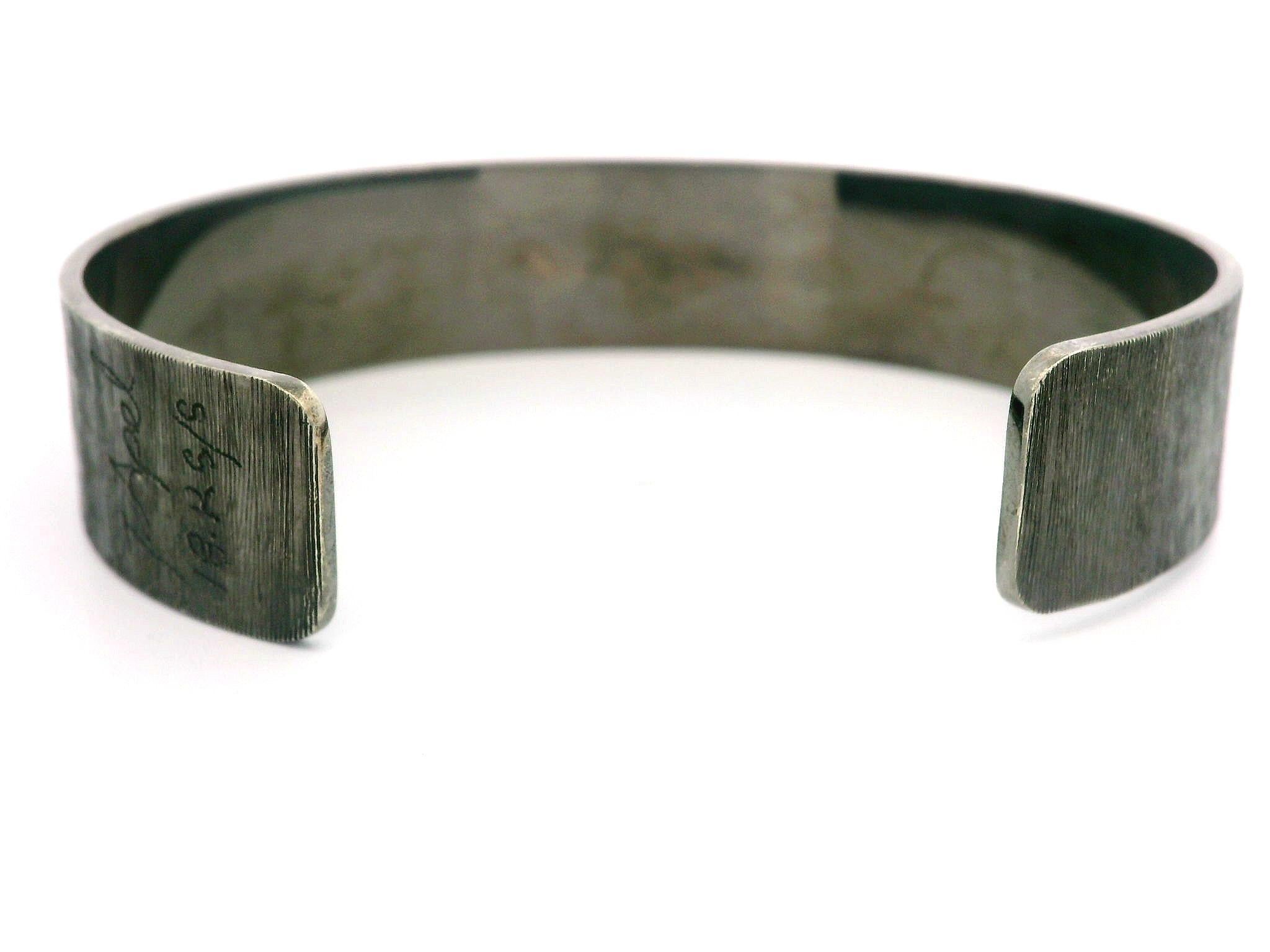 John Apel Bracciale in argento e oro 18k con granato, citrino, diamante e Arena in vendita 1