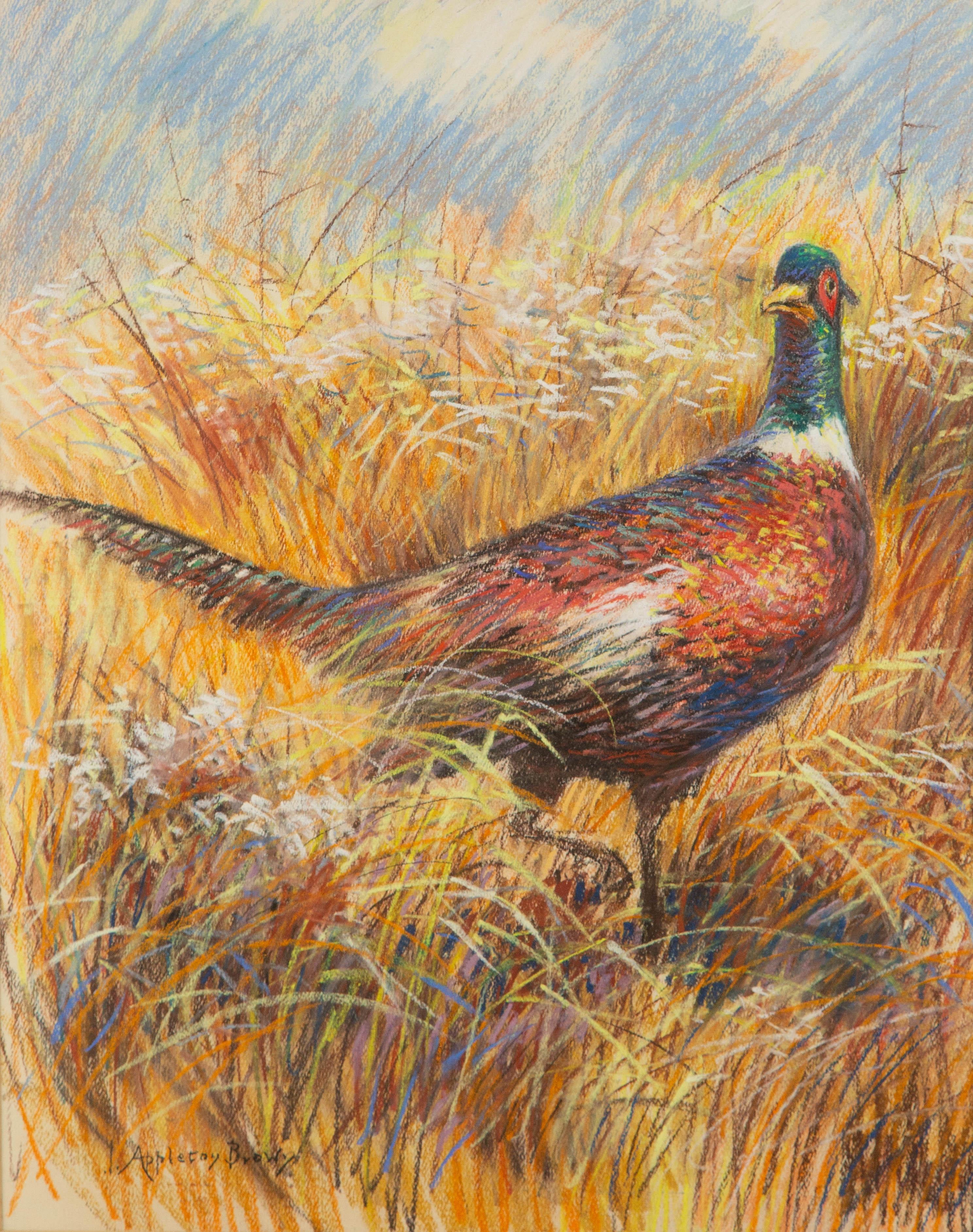 John Appleton Brown ( American, 1844-1902 ) Animal Pastel For Sale 1