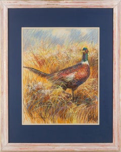 John Appleton Brown ( estadounidense, 1844-1902 ) Pastel de animales